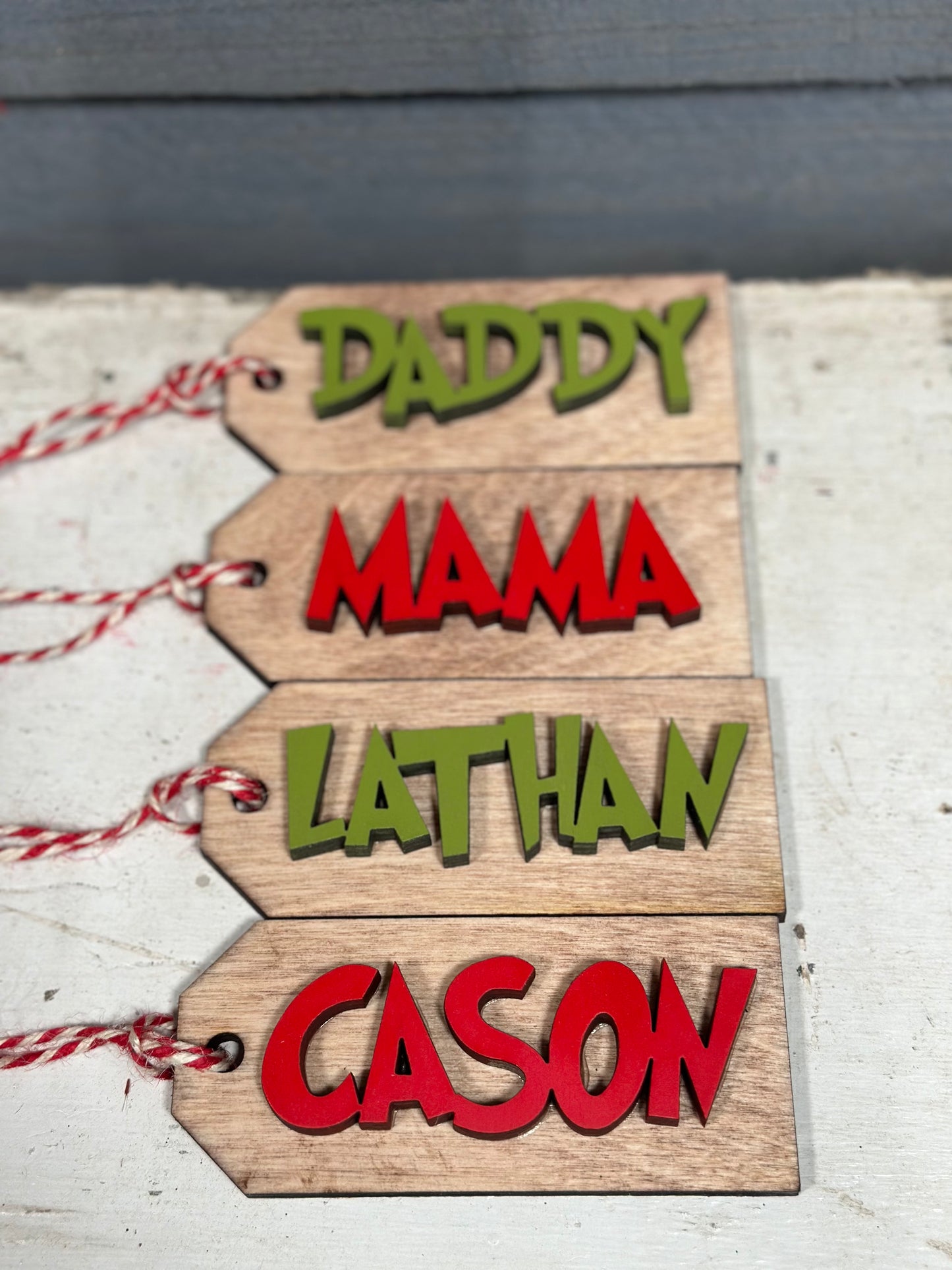 Grinch Stocking Tags