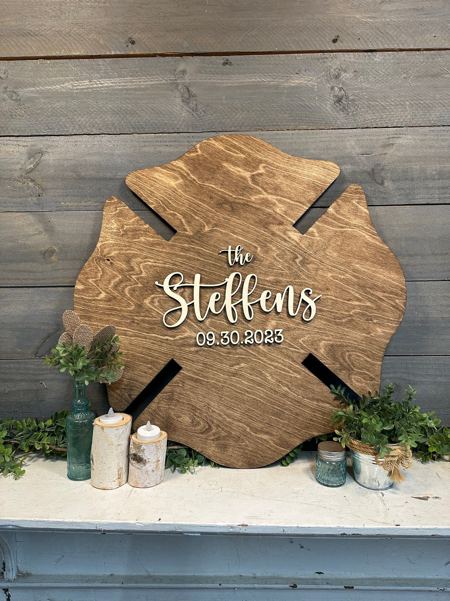 Firefighter Wedding Guest Book