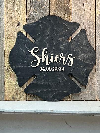 Firefighter Wedding Guest Book