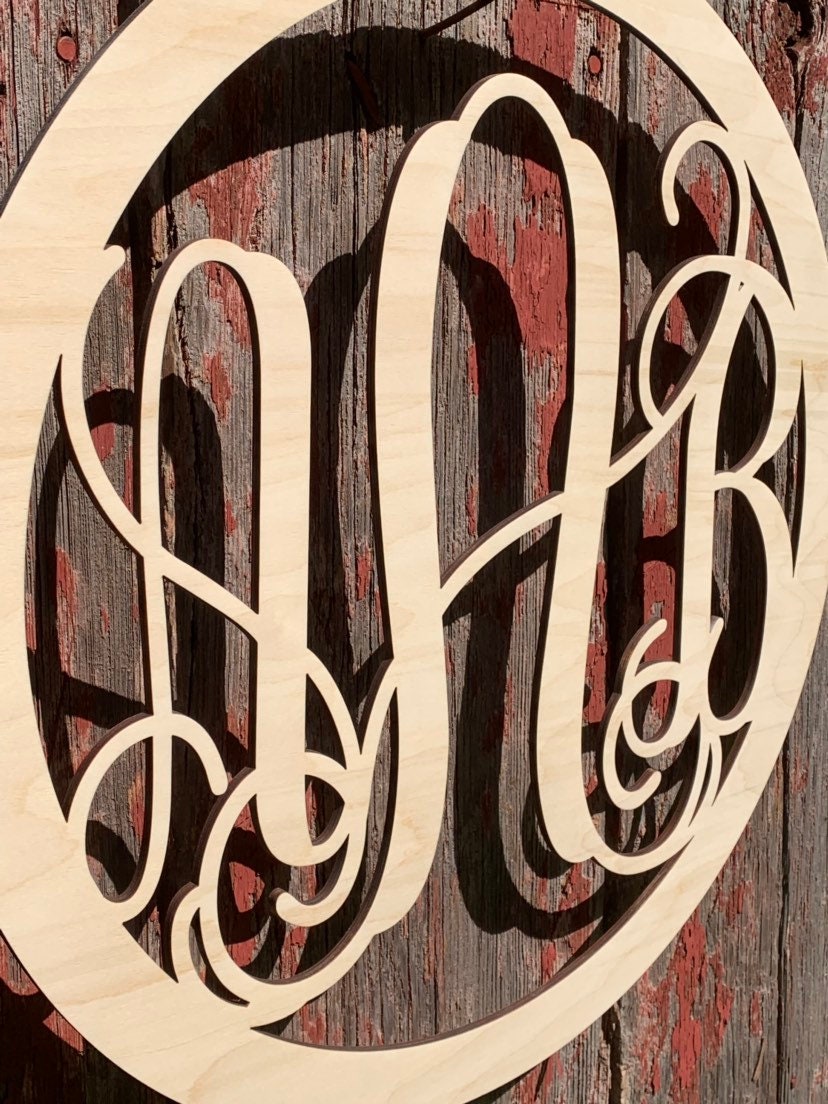 Monogram - Circle Script