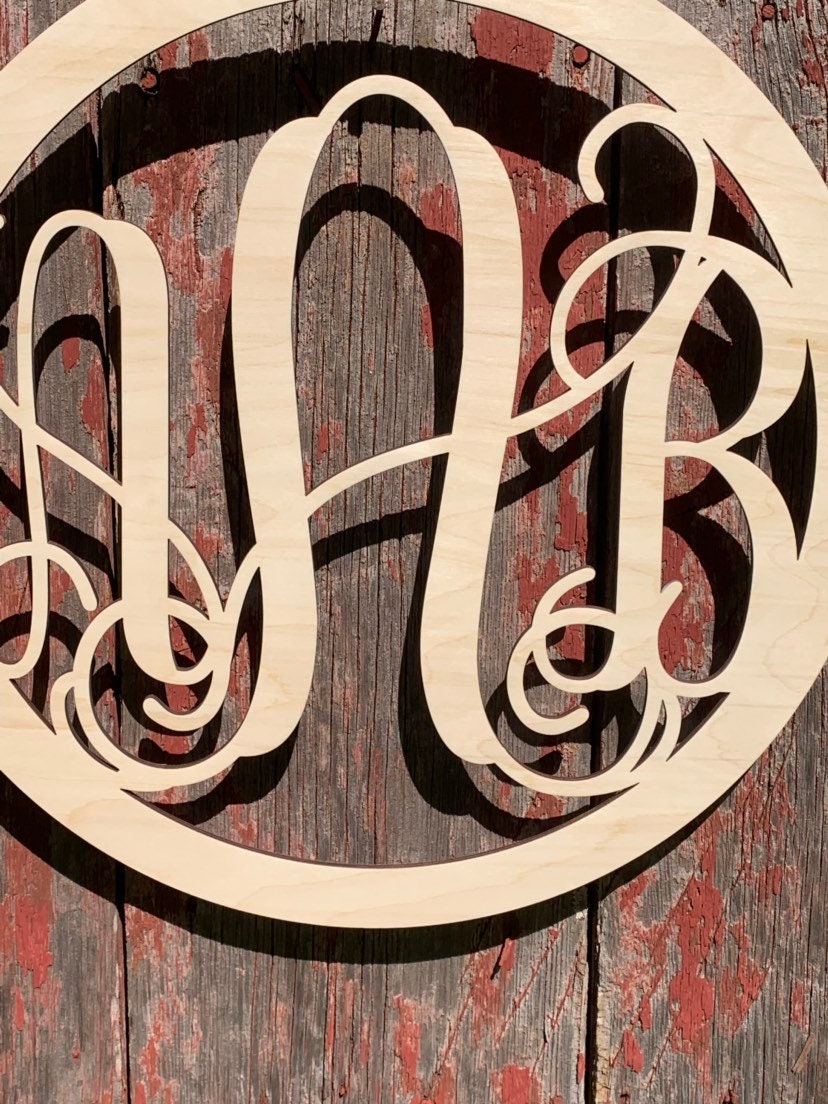 Monogram - Circle Script