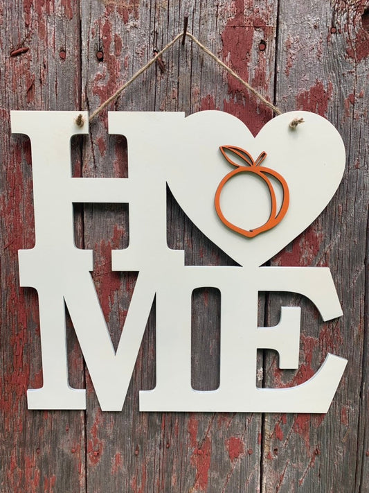 Georgia Peach Door Hanger