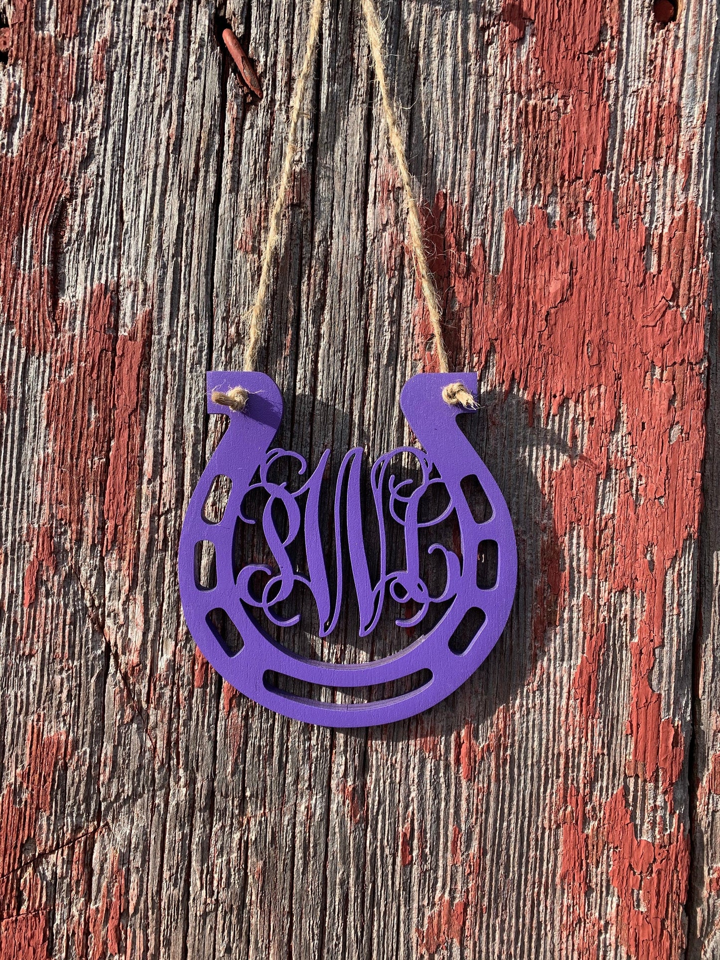 Horseshoe Car Charm