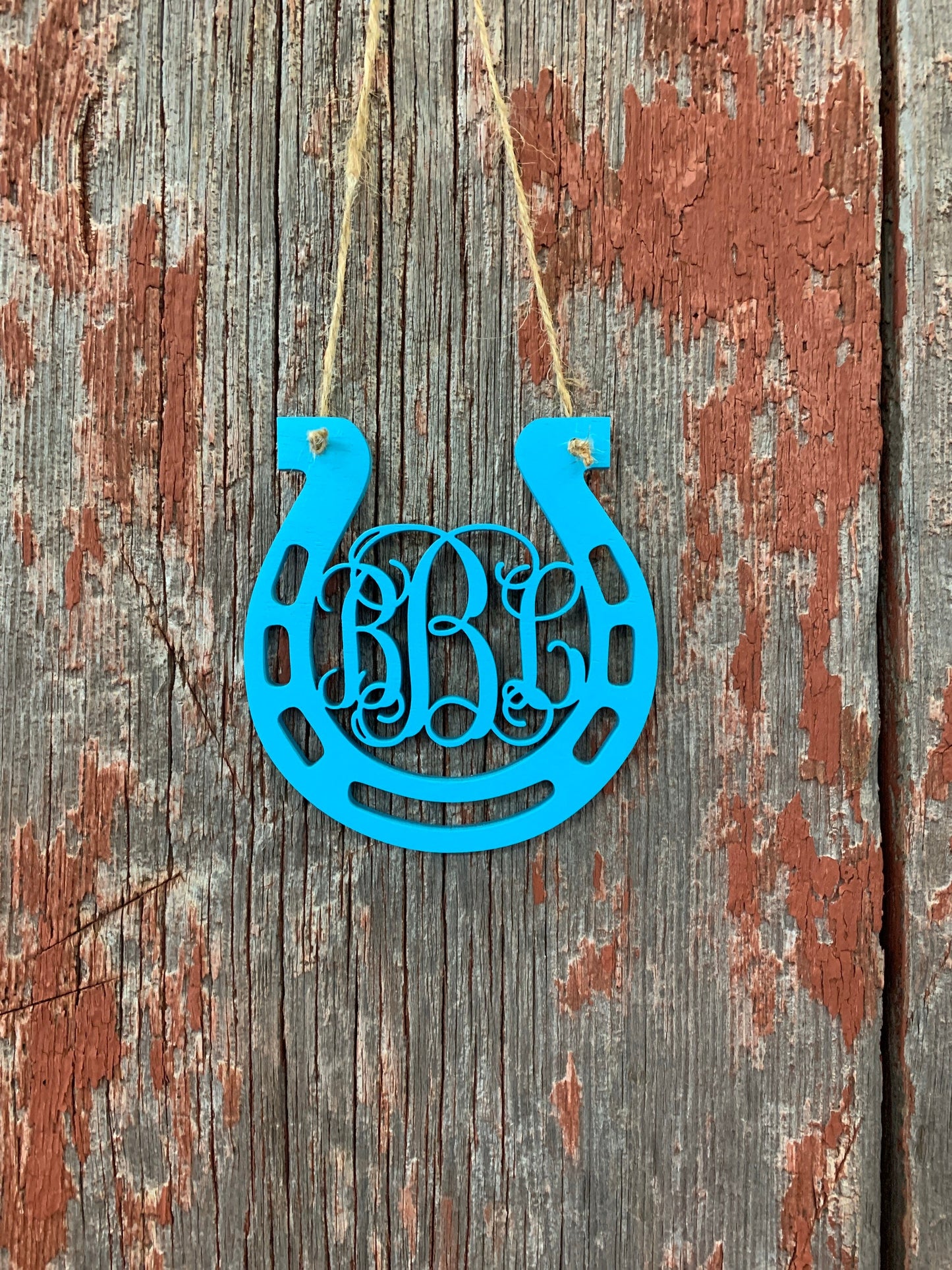 Horseshoe Car Charm
