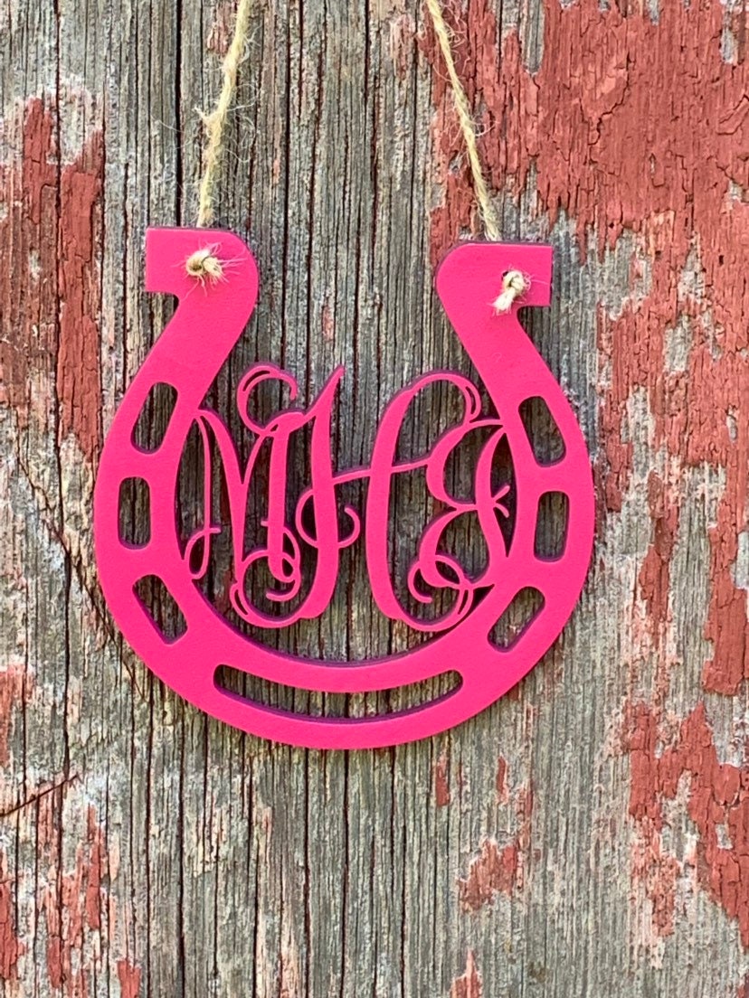 Horseshoe Car Charm