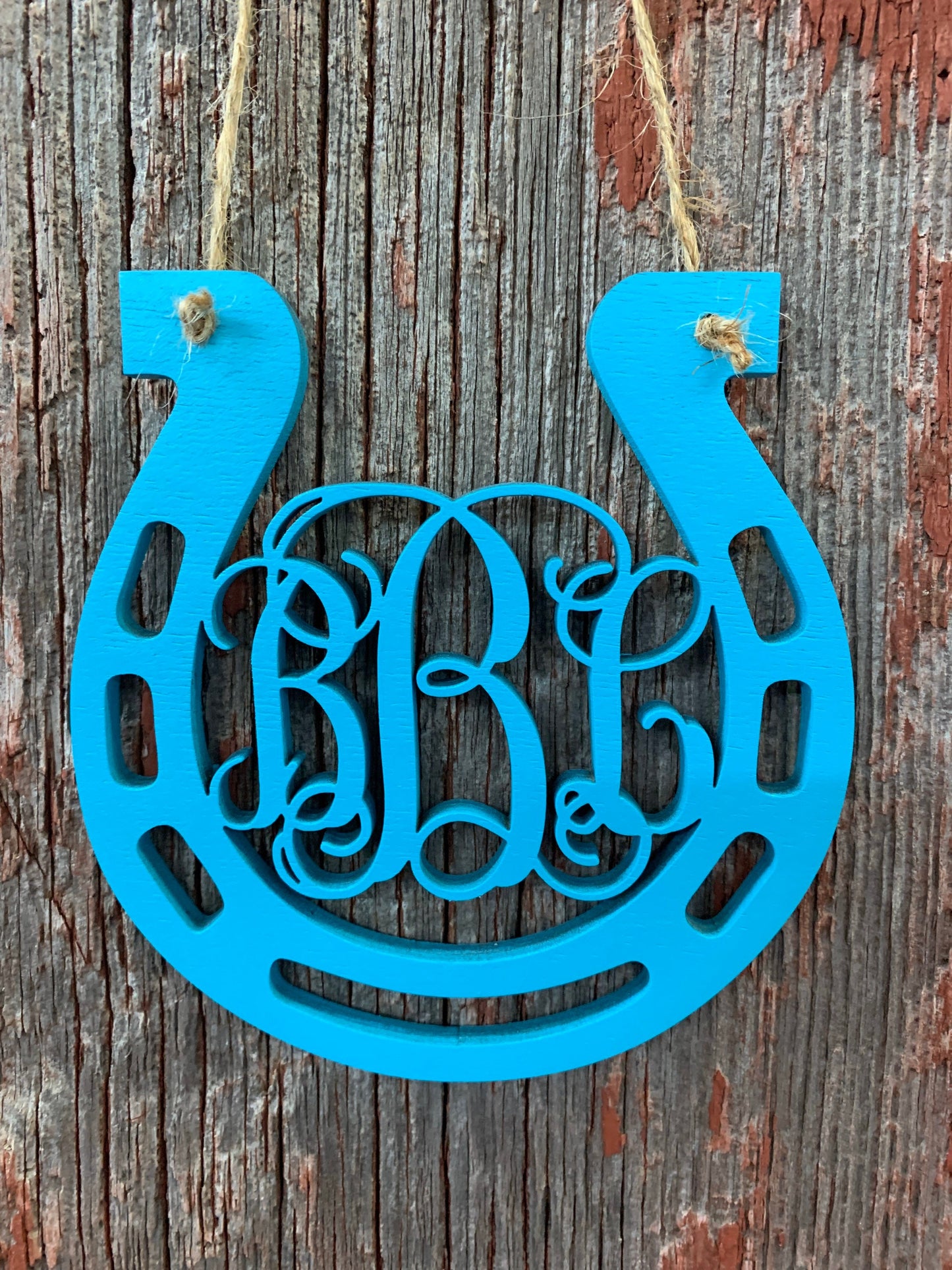 Horseshoe Car Charm