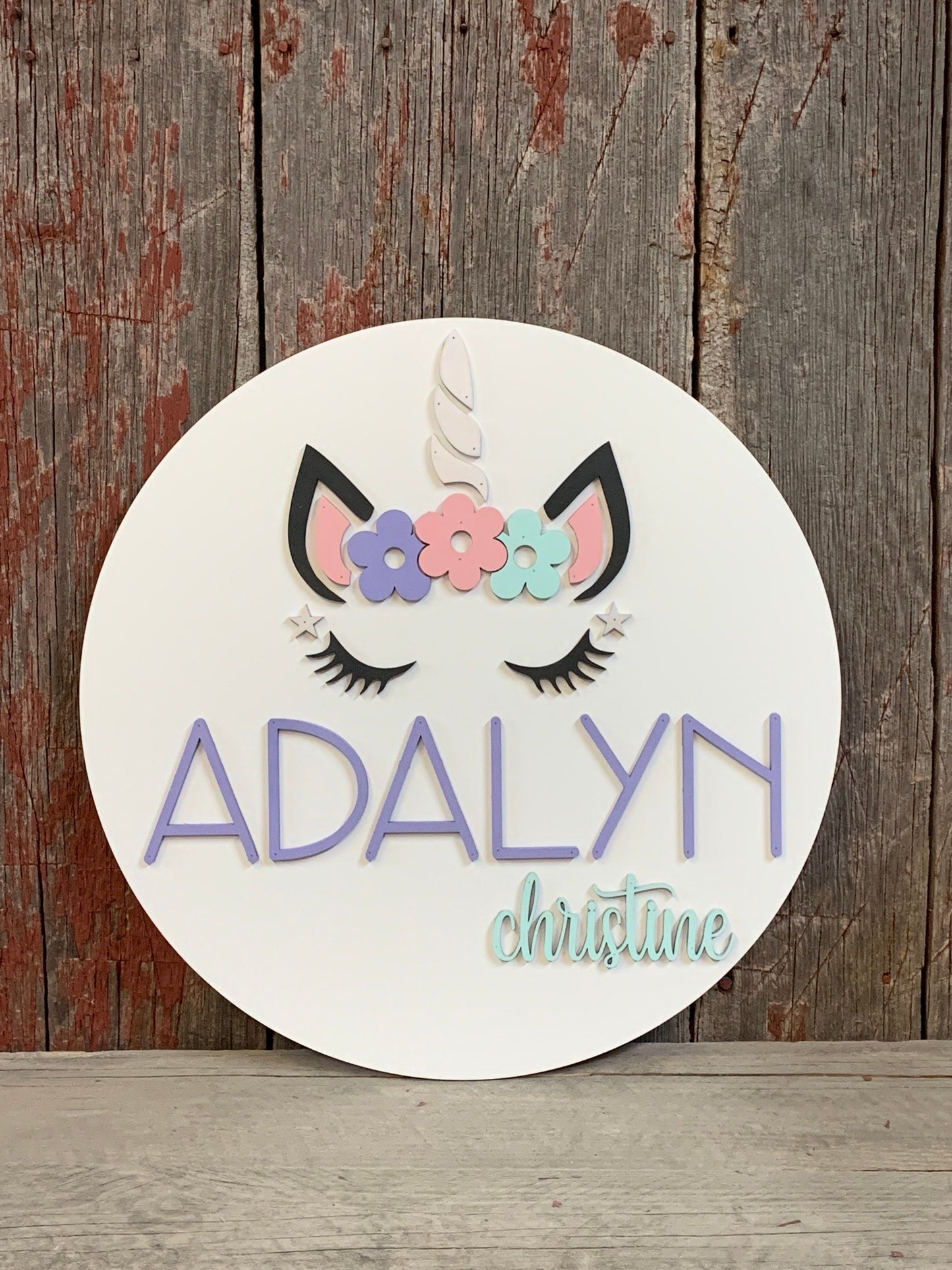 Silver Unicorn Nursery Decor