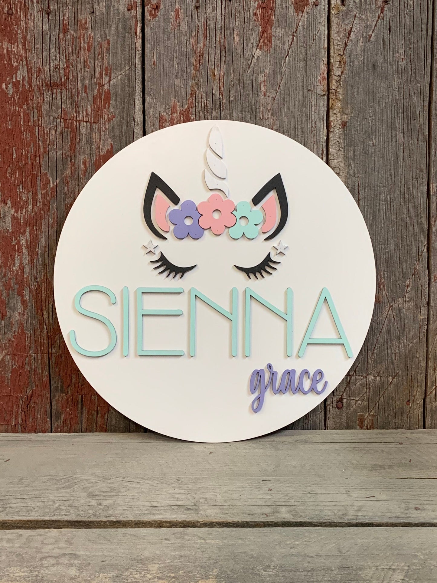 Silver Unicorn Nursery Decor