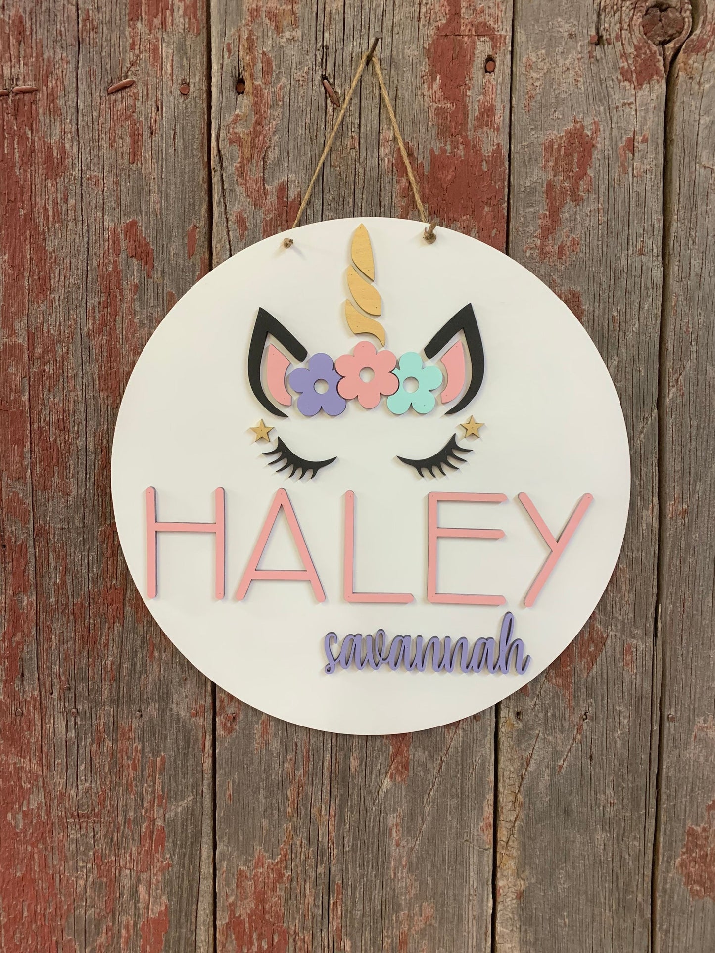 Gold Unicorn Nursery Decor