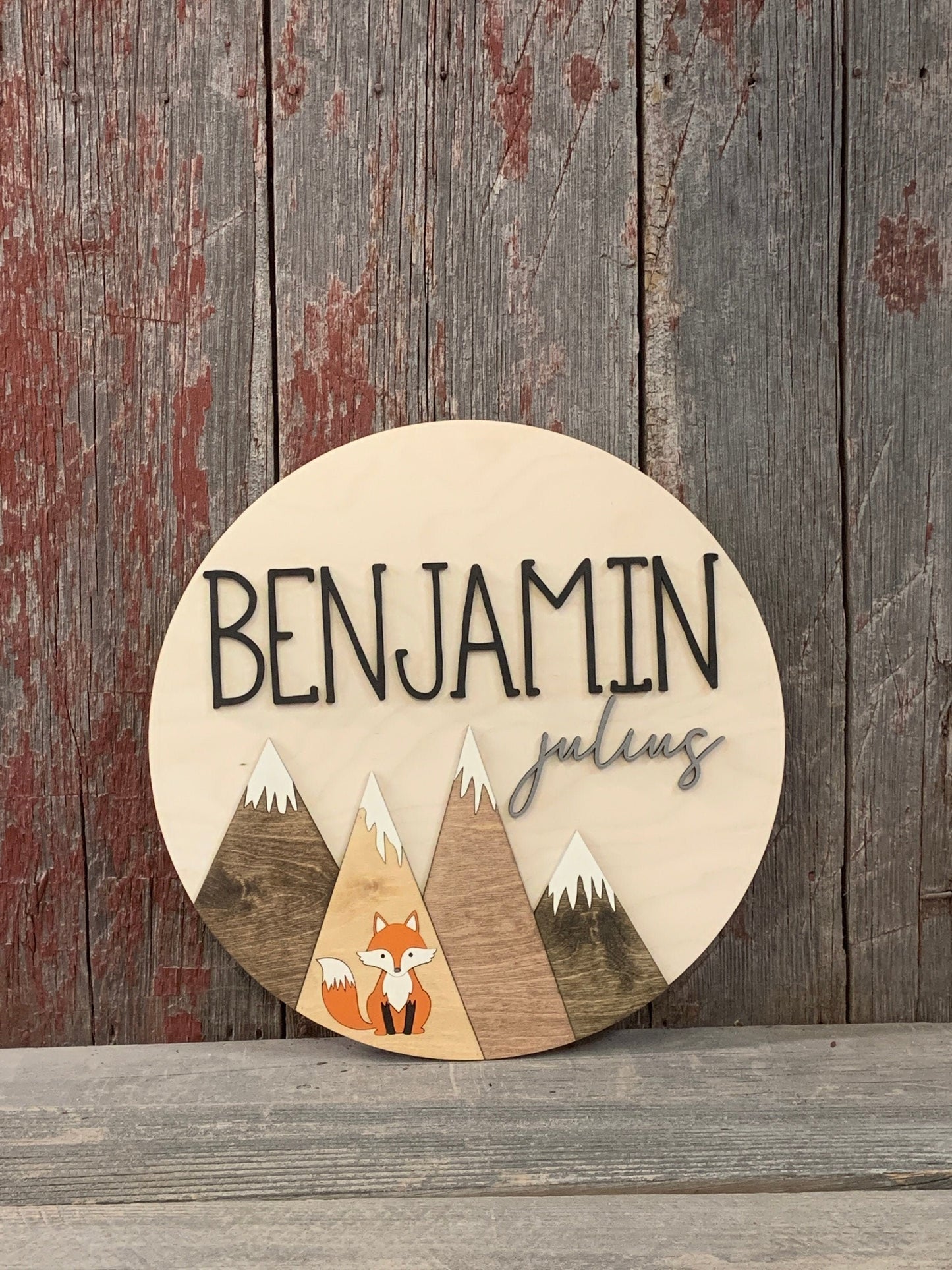 Mountain Nursery Sign