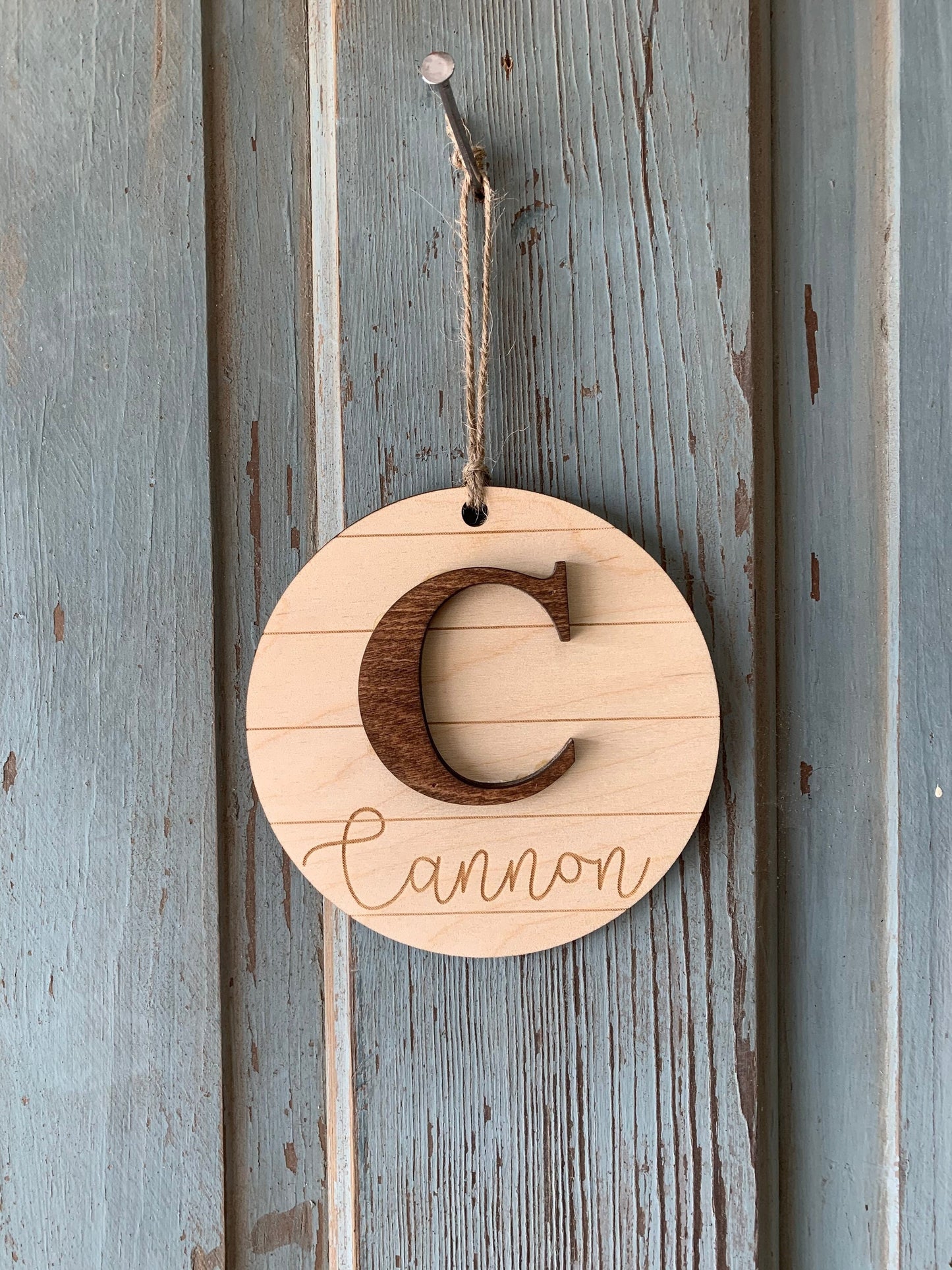 Monogram Ornament