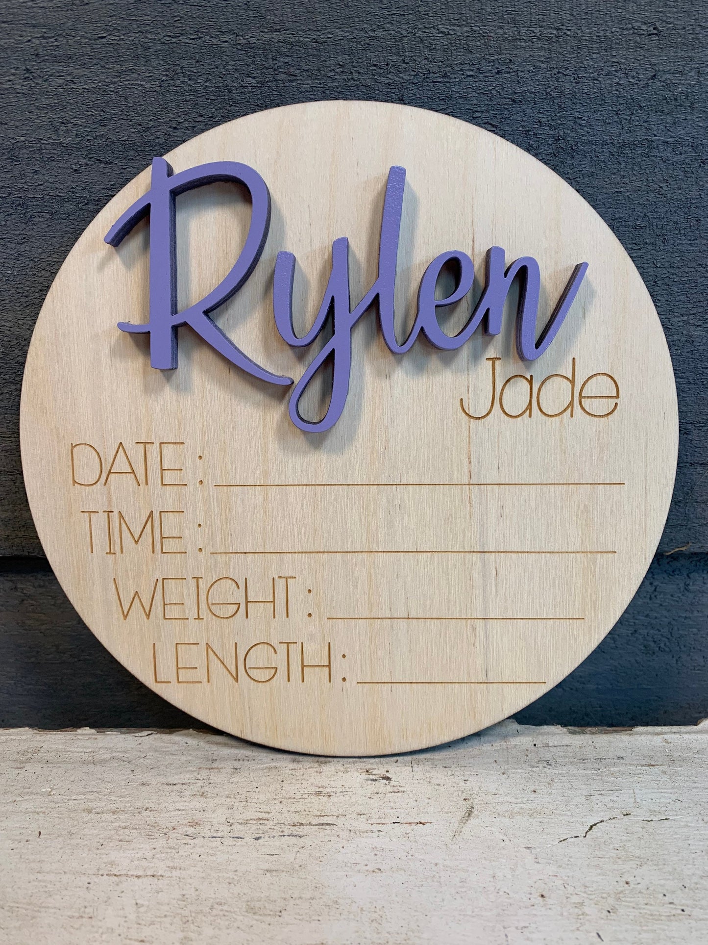 Birth Announcement