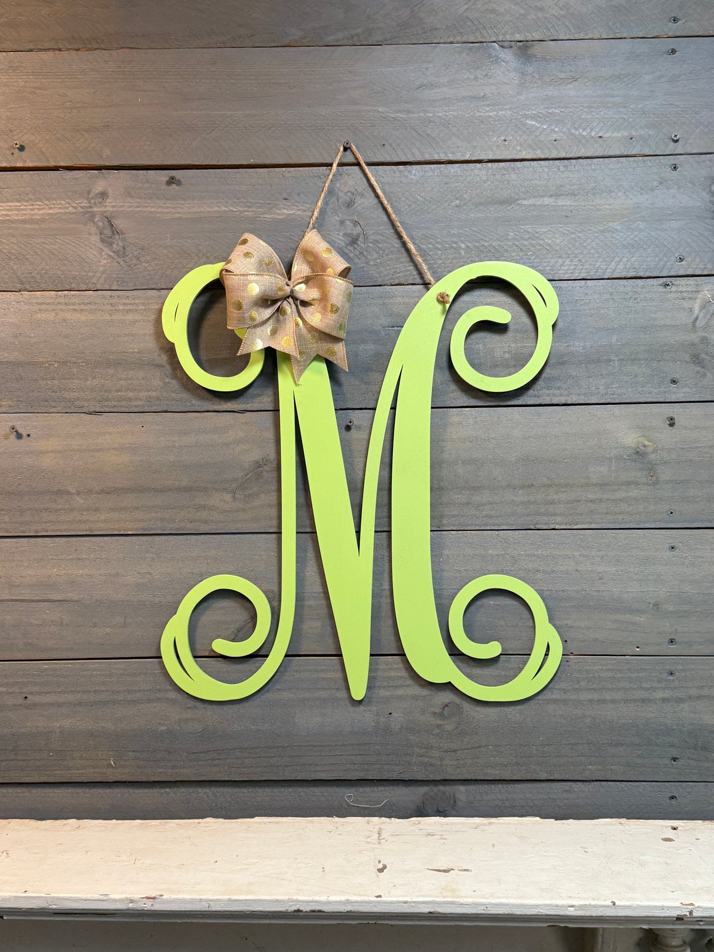 Single Letter Monogram