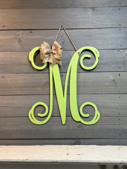 Single Letter Monogram