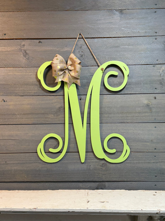 Single Letter Monogram