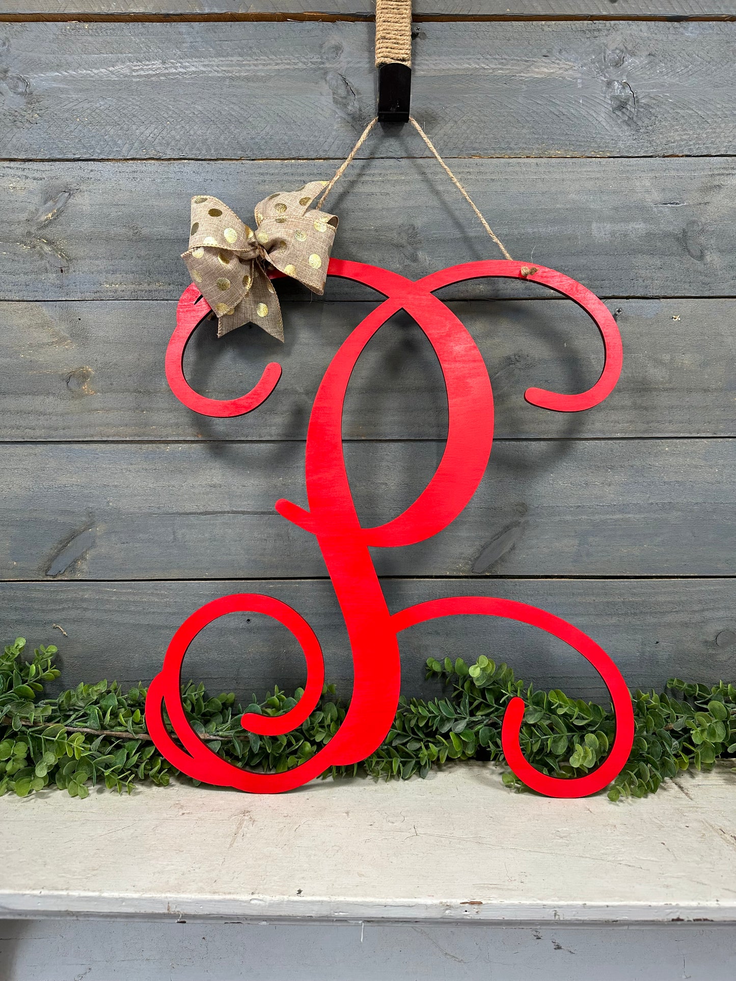 Single Letter Monogram