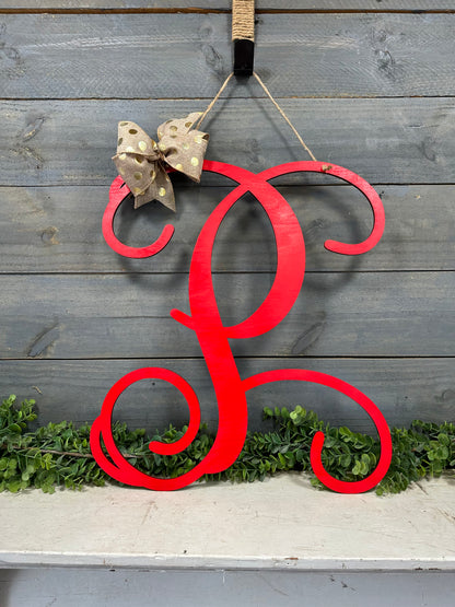 Single Letter Monogram