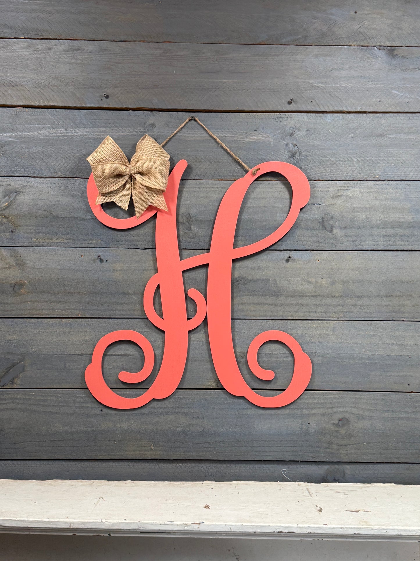 Single Letter Monogram