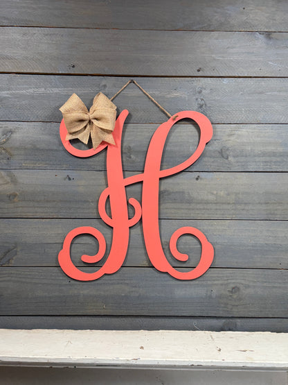 Single Letter Monogram