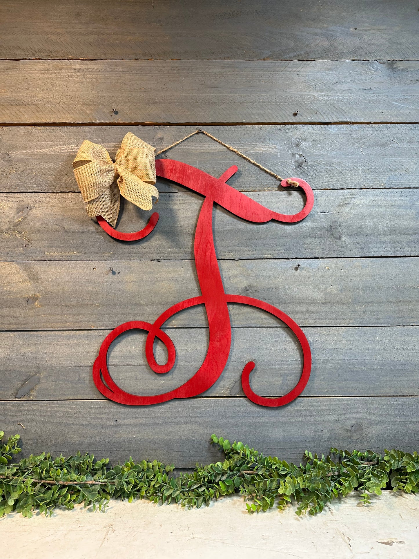 Single Letter Monogram