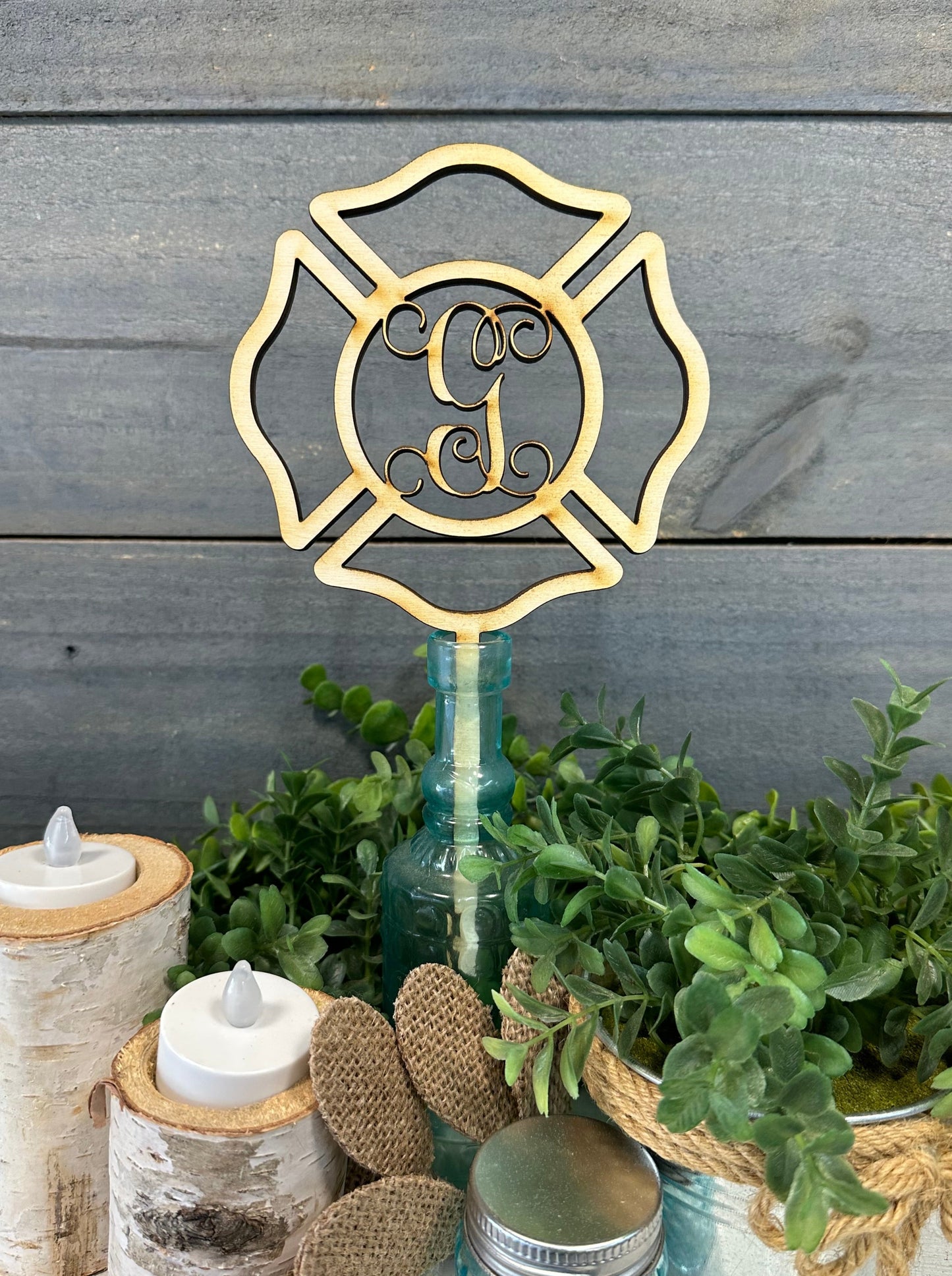 Firefighter Cake Topper