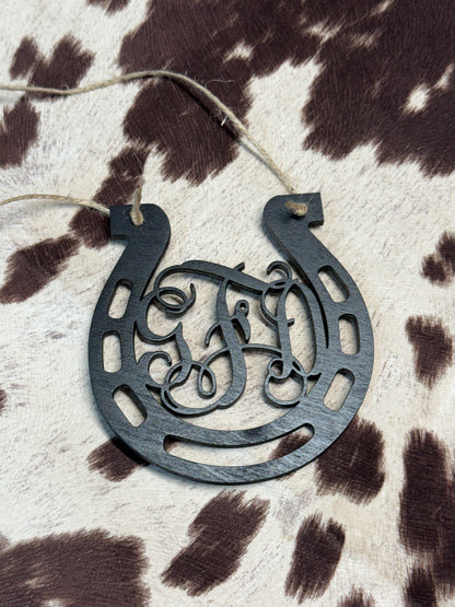 Horseshoe Car Charm