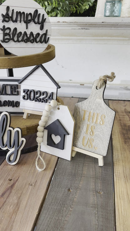 Tiered Tray Signs • Farmhouse Signs