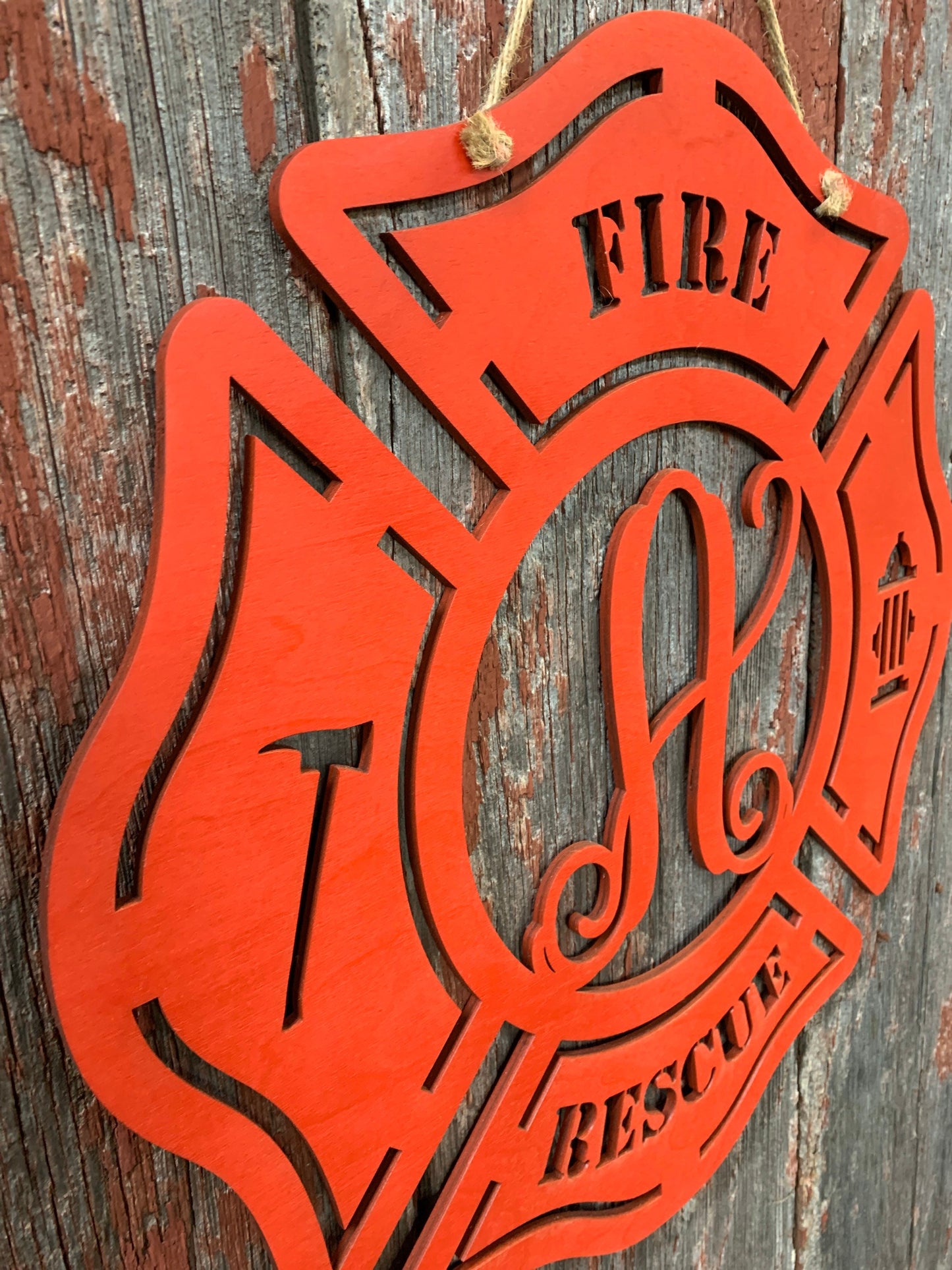 Firefighter Maltese Cross