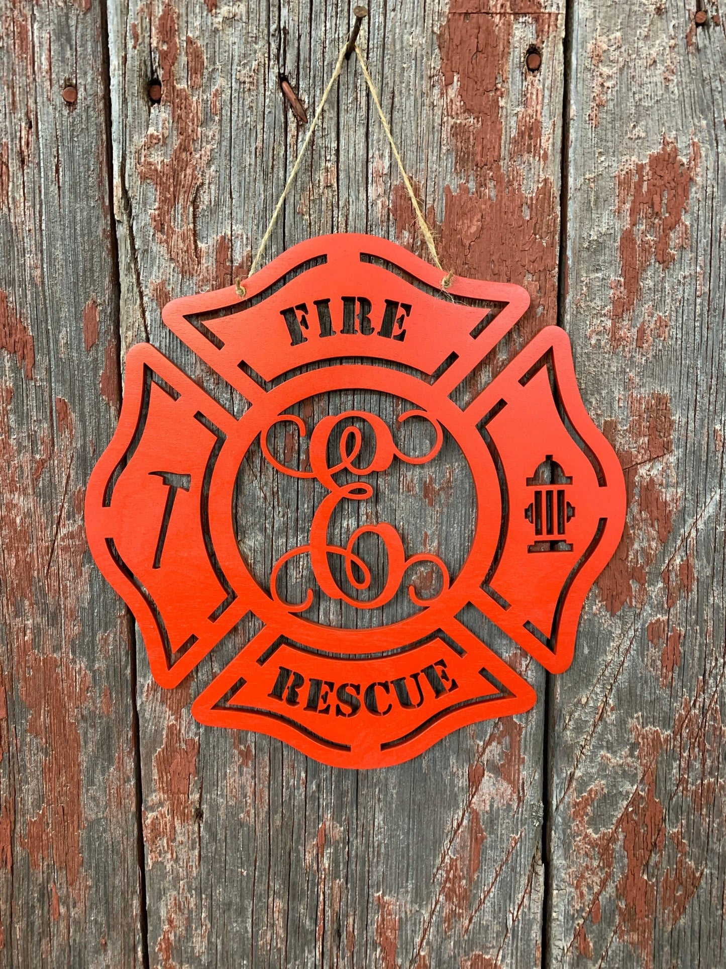 Firefighter Maltese Cross