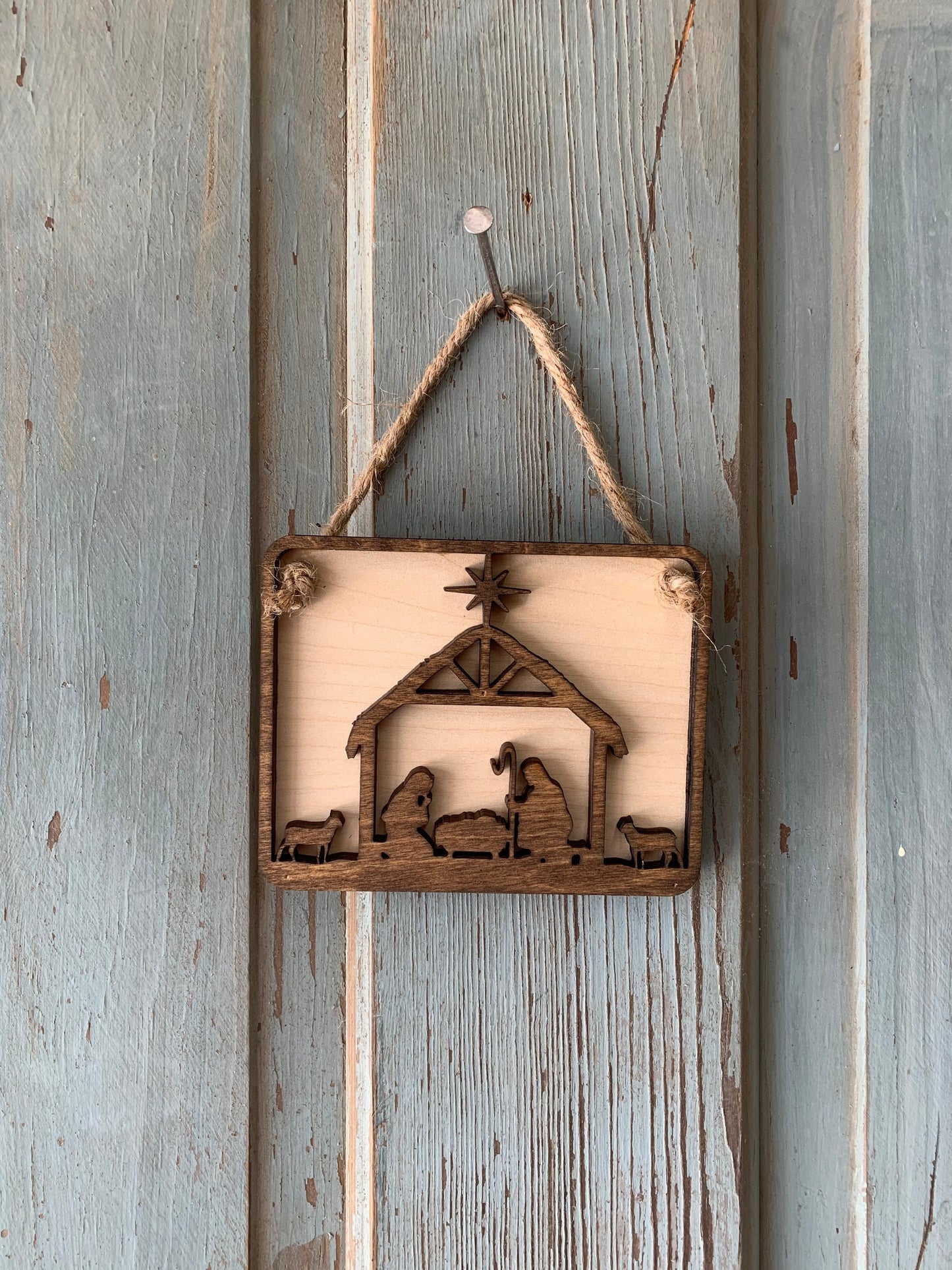 Nativity Scene Ornament