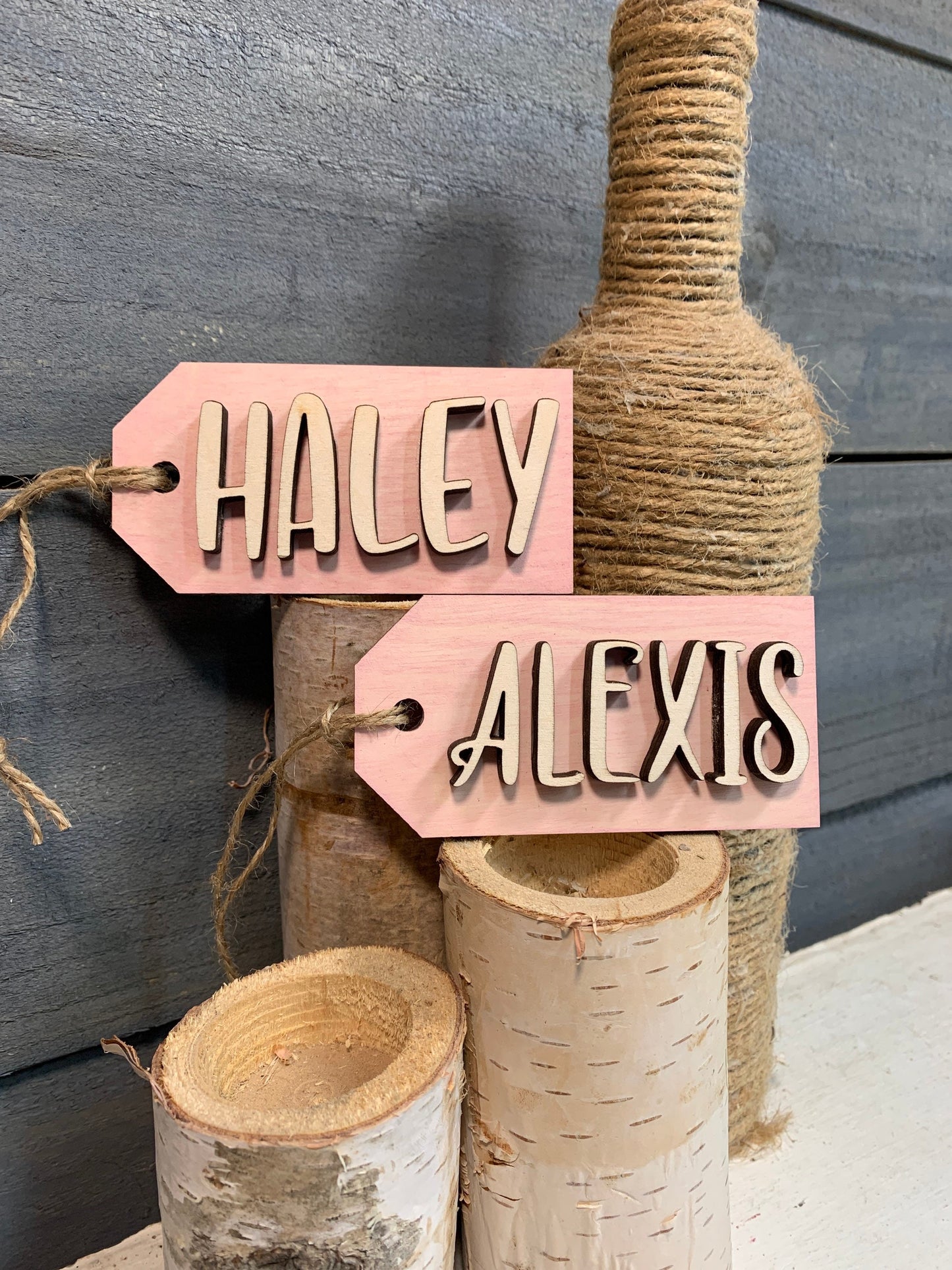 Valentine Basket Name Tag