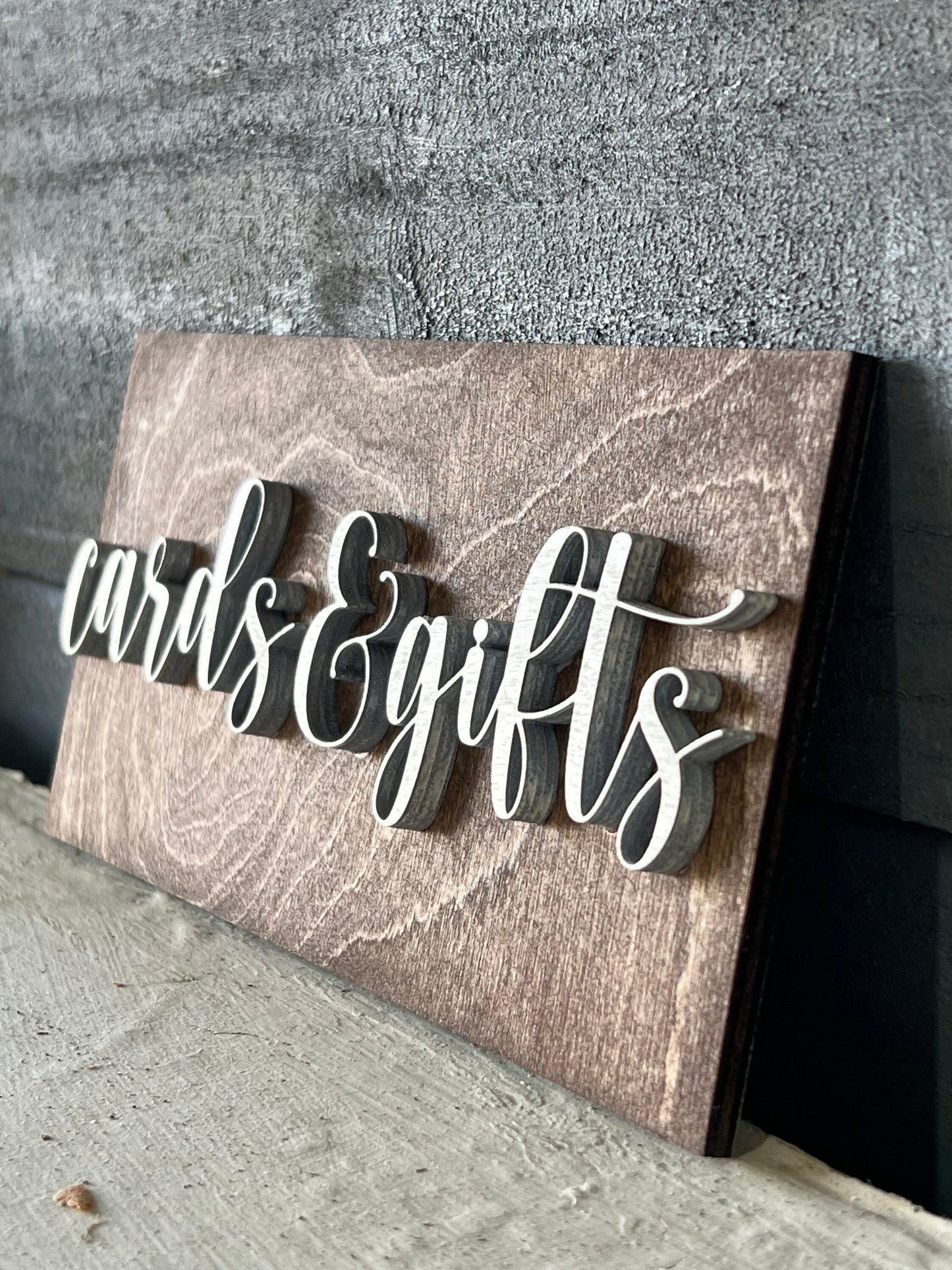 Cards and Gifts Reception Sign