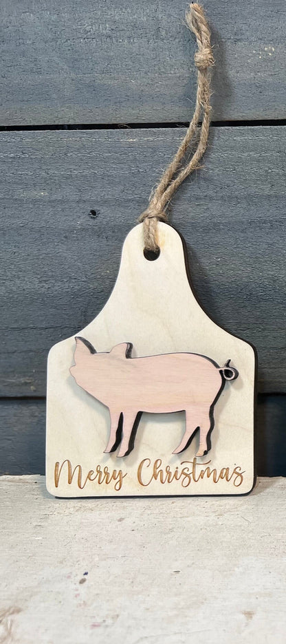 Farm Animal Ornament