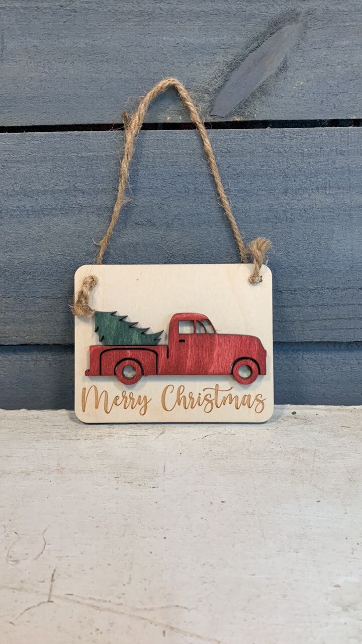 Vintage Truck Ornament