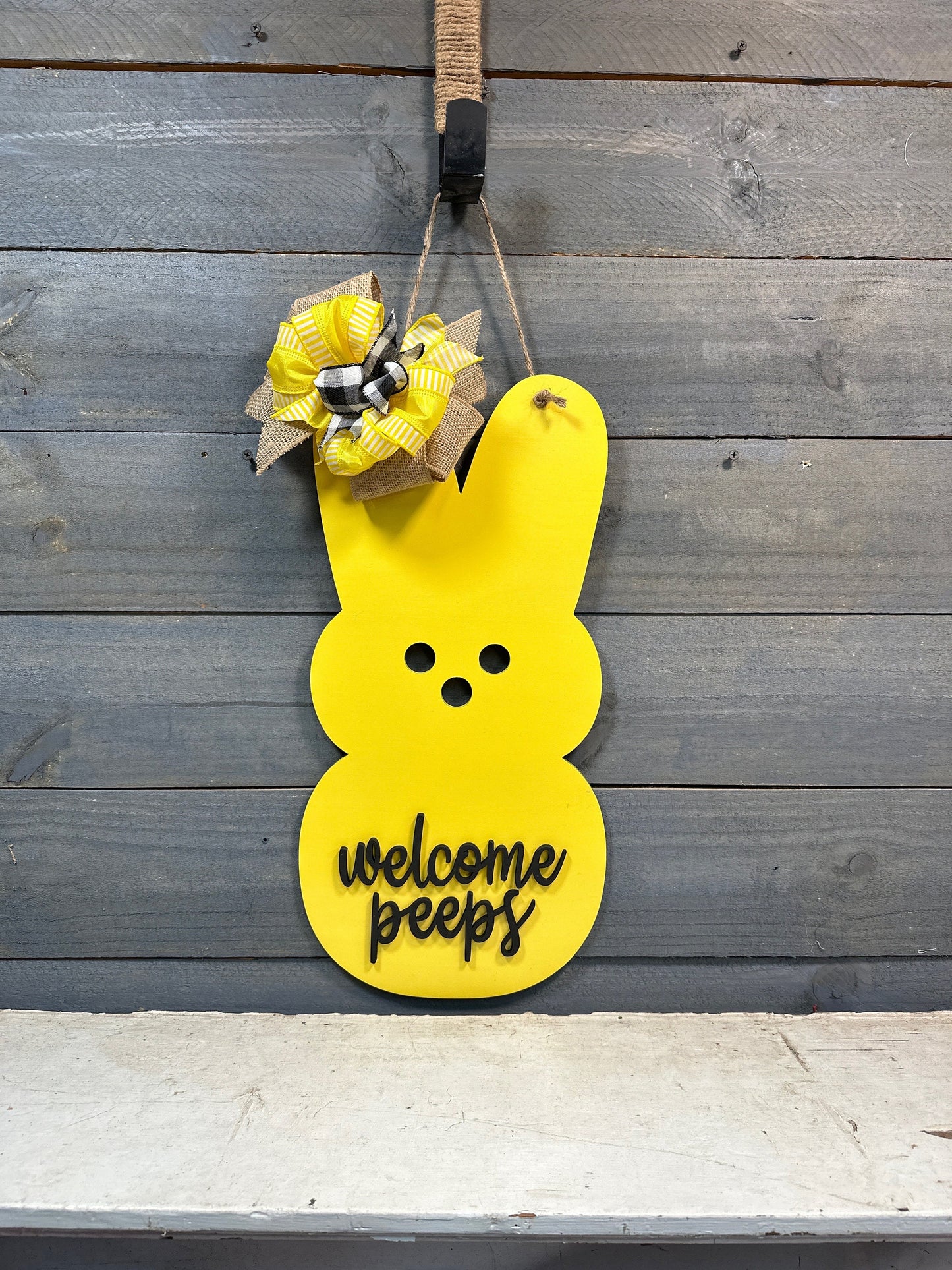 Easter Peep Door Hanger