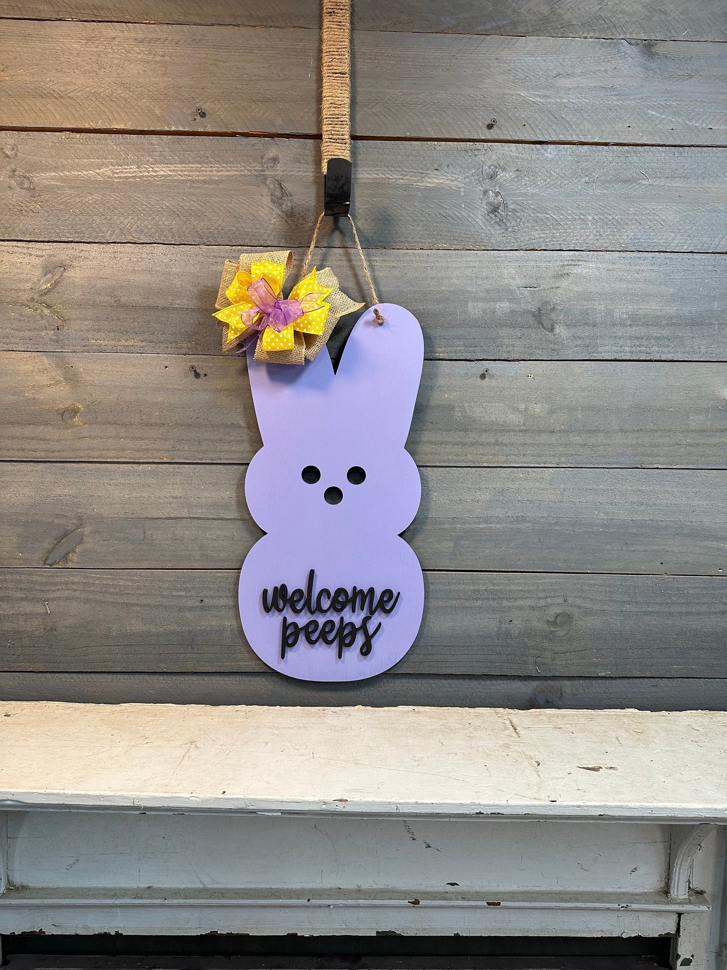 Easter Peep Door Hanger