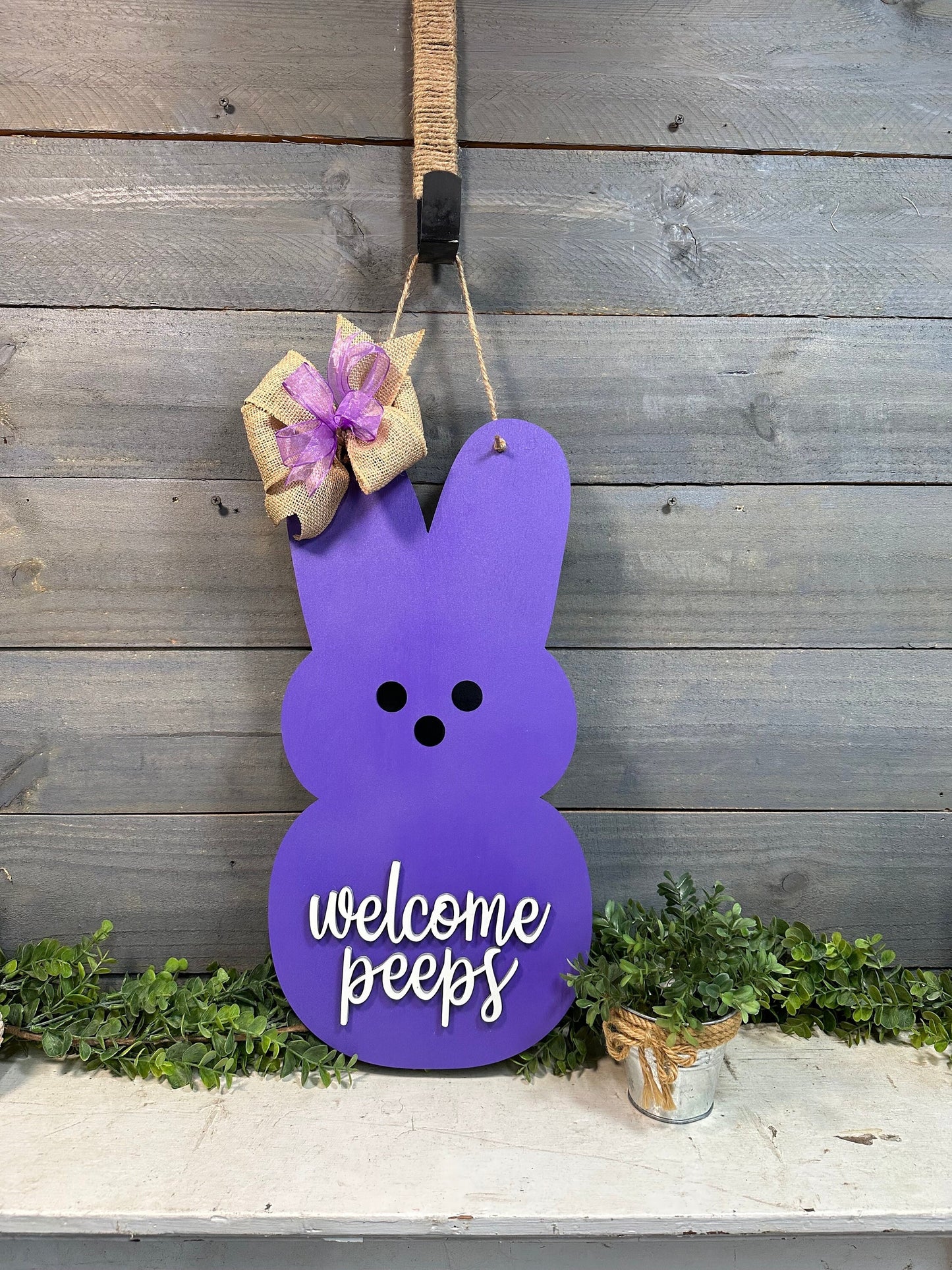 Easter Peep Door Hanger