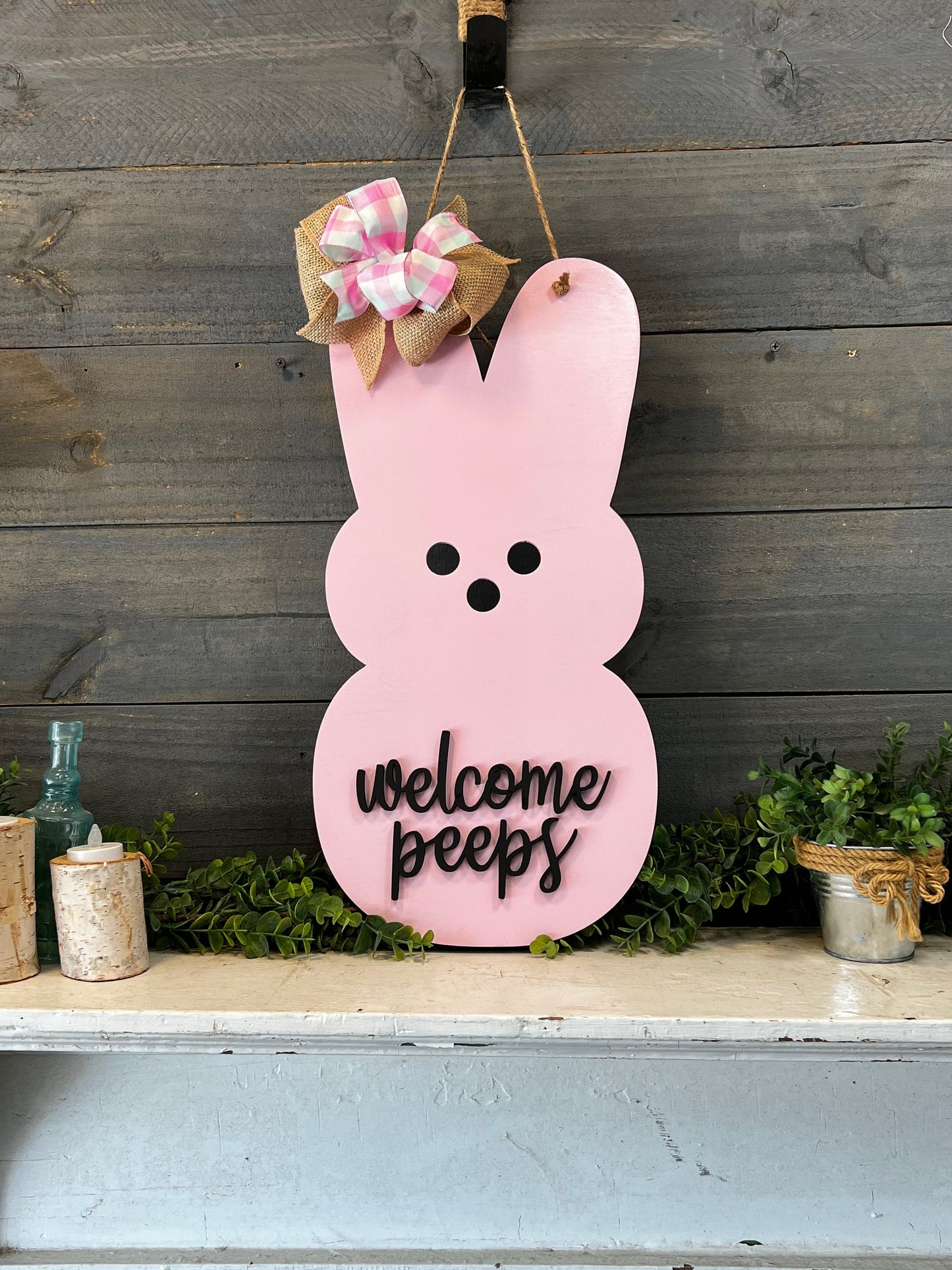 Easter Peep Door Hanger