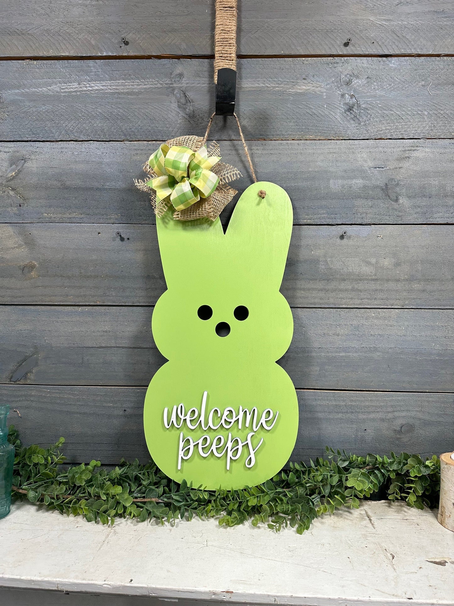 Easter Peep Door Hanger